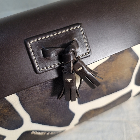 NWOT Dooney & Bourke Leather Giraffe Shoulder - Picture 9 of 13